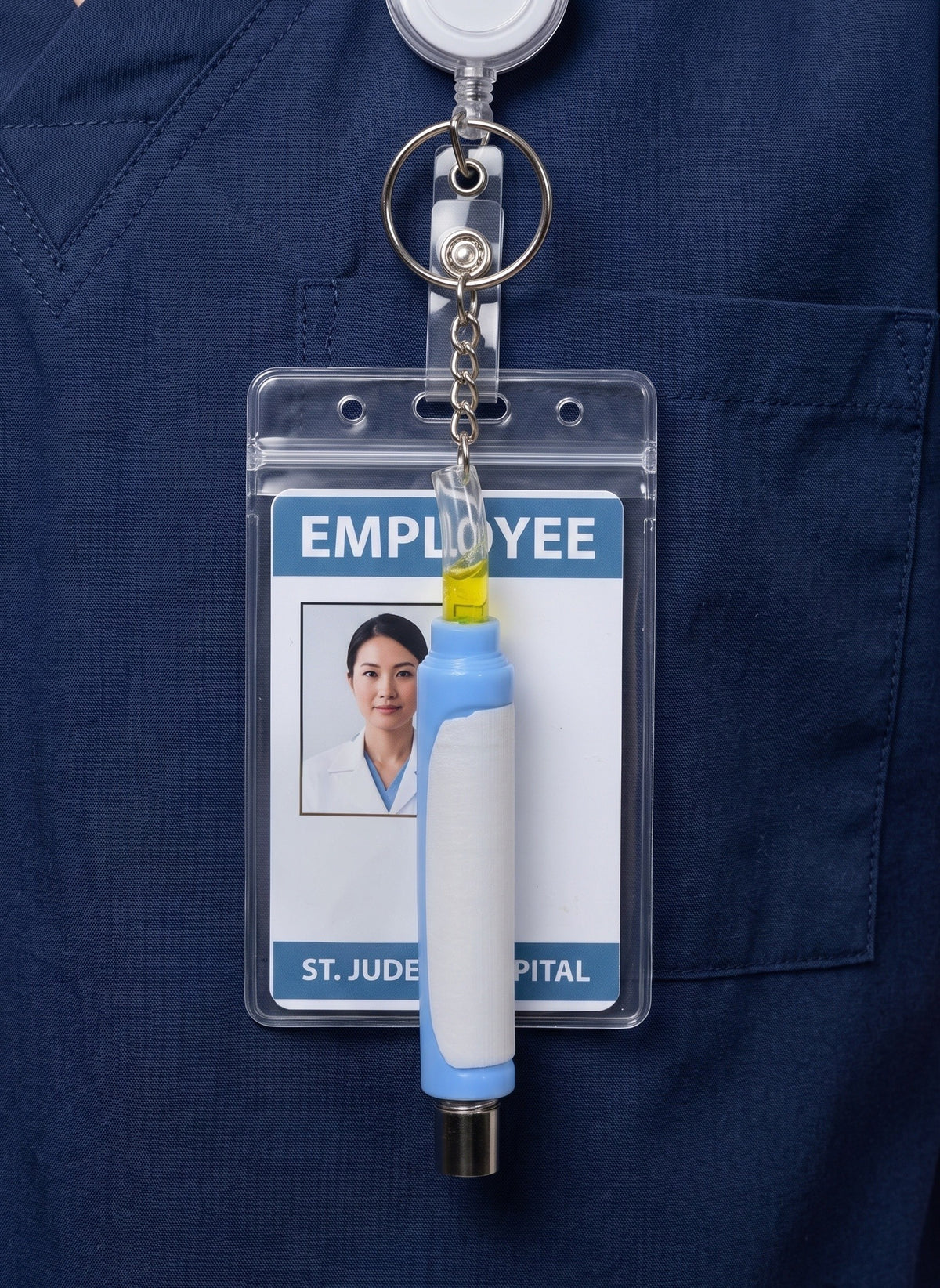 Cooter Canoe Inspired Nurse Keychain | PureWick® Inspired Healthcare Gift