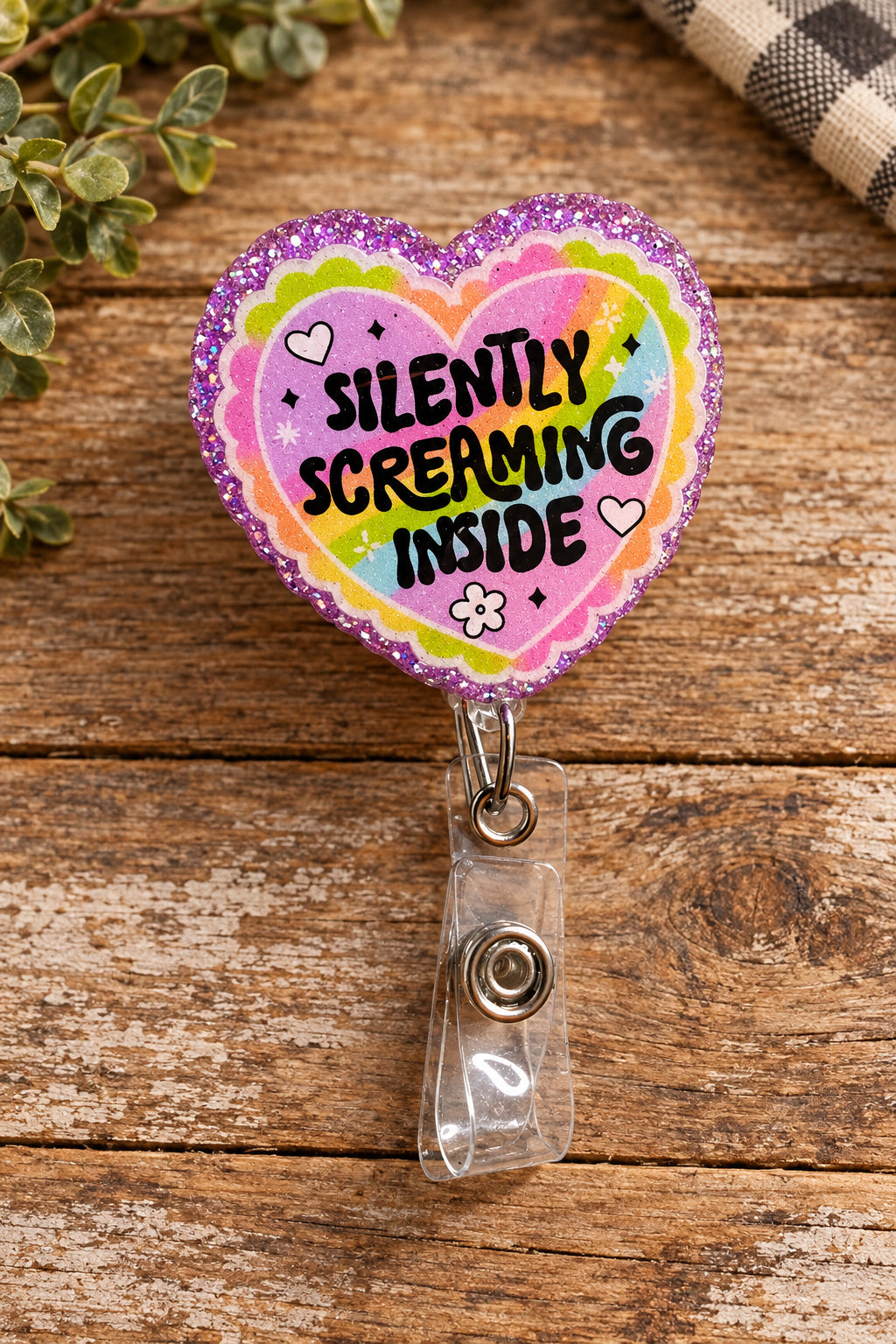 Mental Health & Adulting Badge Reels | Funny ID Holders