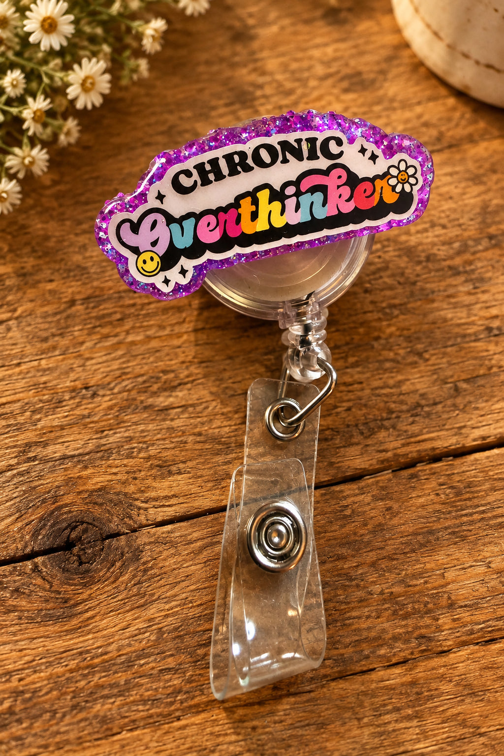 Mental Health & Adulting Badge Reels | Funny ID Holders